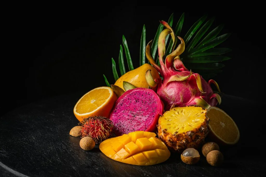 Composition of tropical fruits